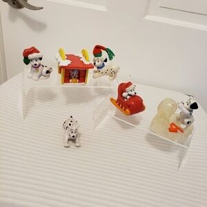 Disney for McDonald's 101 Dalmatians Christmas Figurines Set